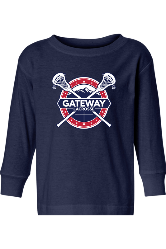 Gateway Lacrosse Toddler Long Sleeve T-Shirt Signature Lacrosse
