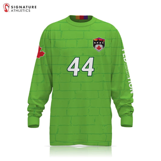 Geauga Federation SC Green Long Sleeve Tech Tee Signature Lacrosse