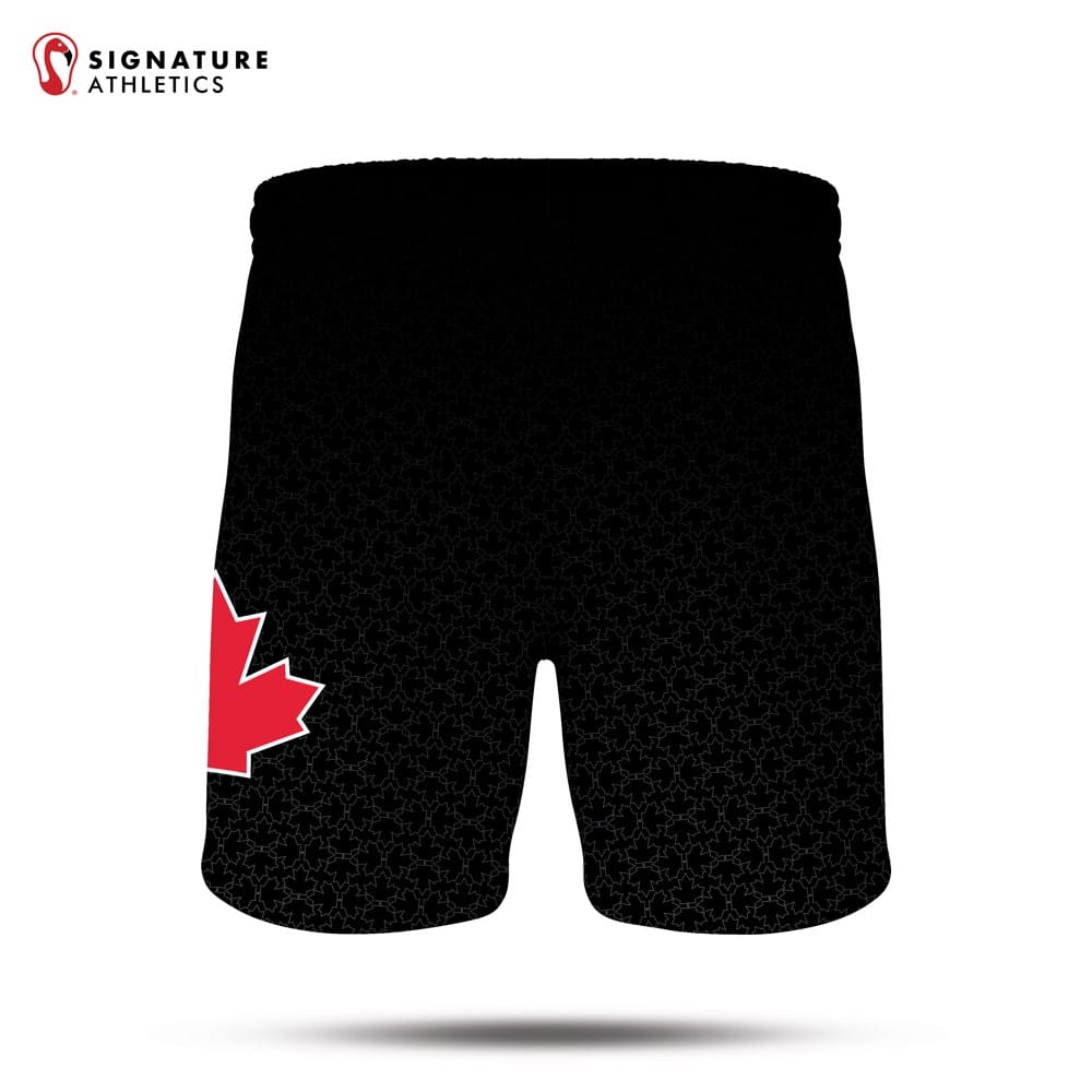 Geauga Federation SC Men's Black Game Shorts Signature Lacrosse