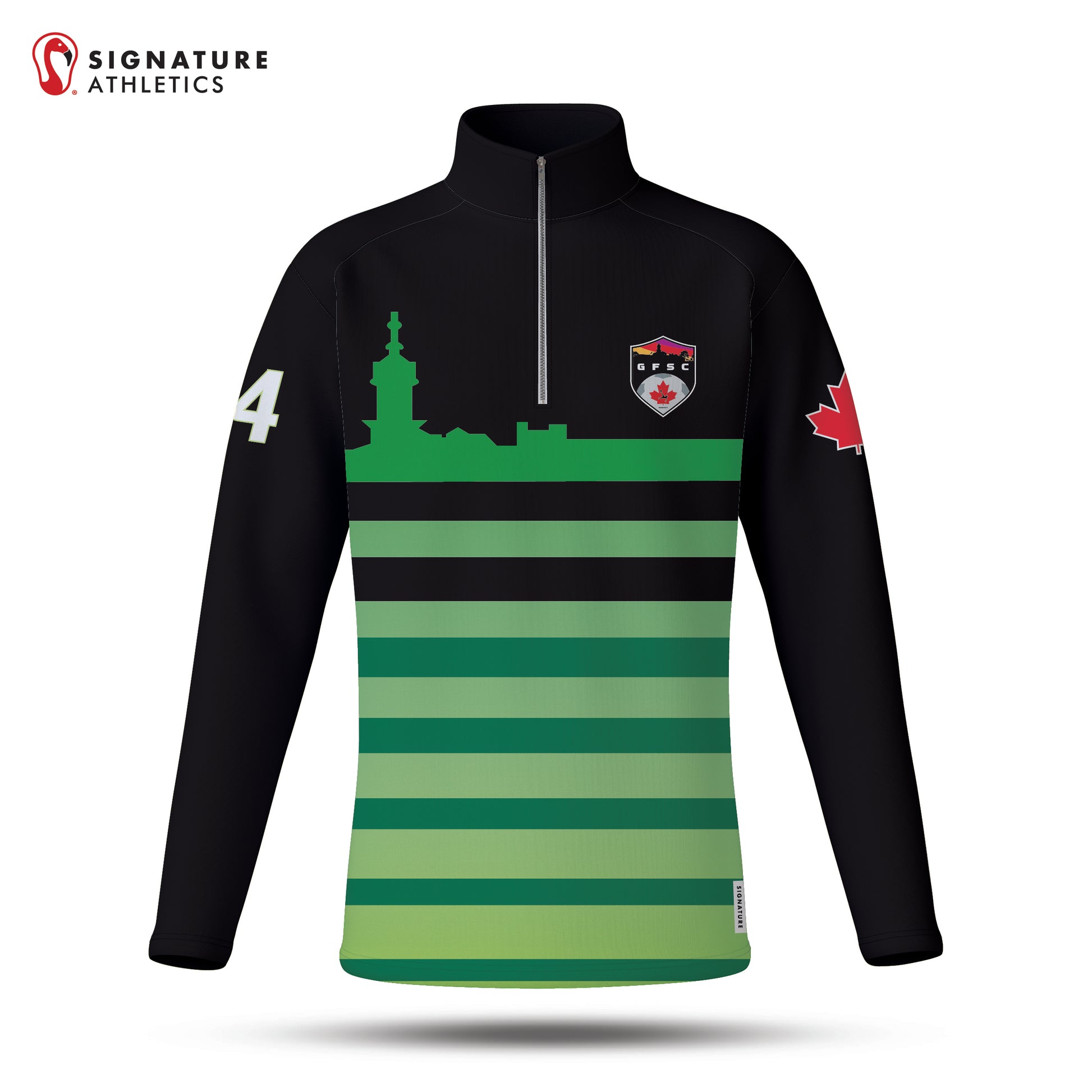 Geauga Federation SC Quarter Zip Signature Lacrosse