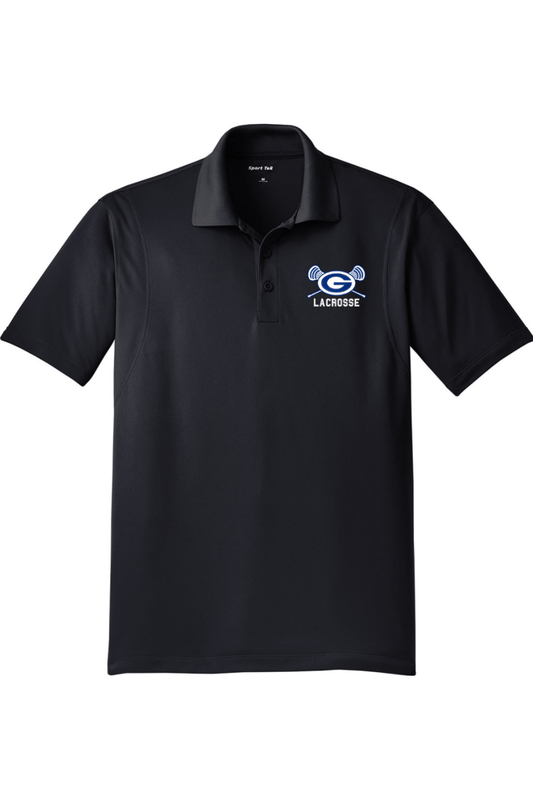 Georgetown Lacrosse Adult Embroidered Athletic Polo Signature Lacrosse