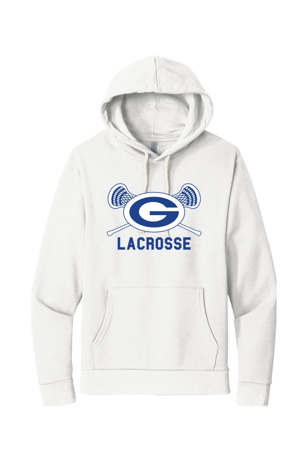 Georgetown Lacrosse Adult Premium Lightweight Hoodie Signature Lacrosse