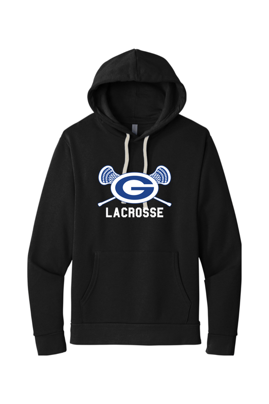 Georgetown Lacrosse Adult Premium Lightweight Hoodie Signature Lacrosse