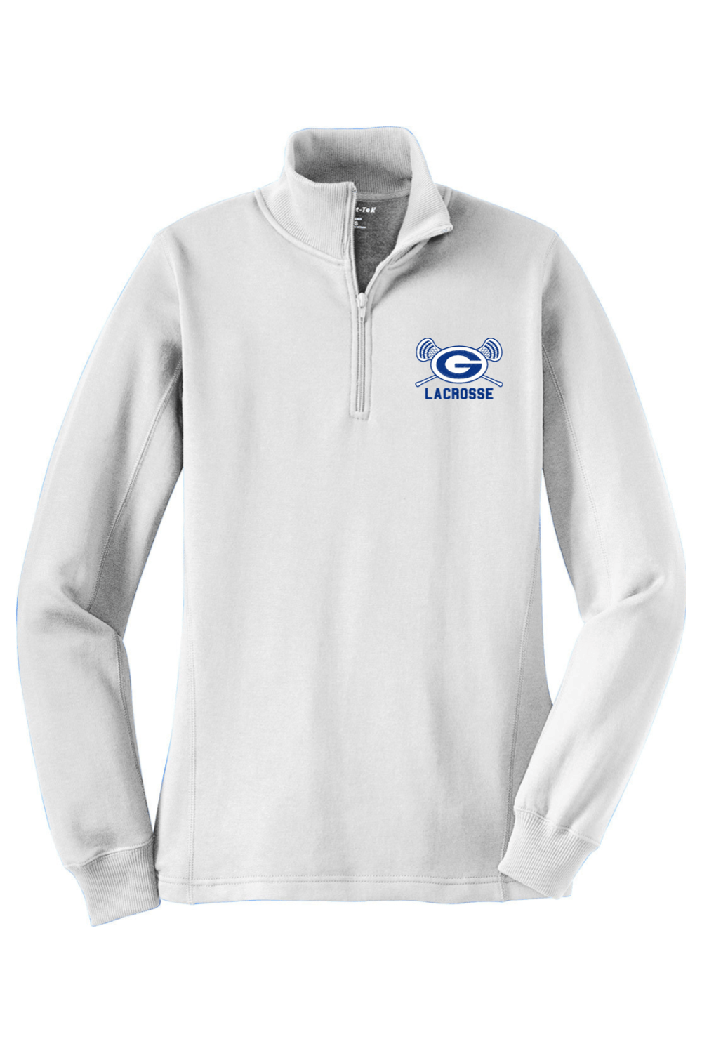 Georgetown Lacrosse Adult Women's Embroidered Quarter-Zip Pullover Signature Lacrosse