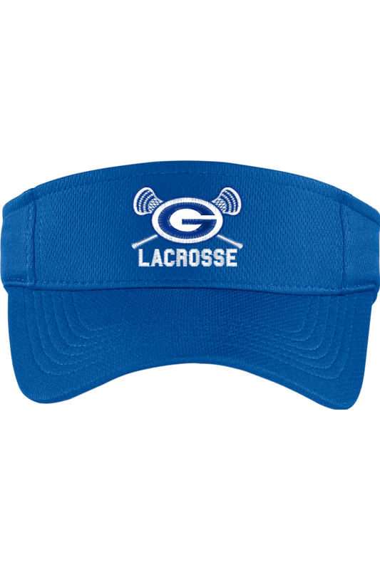 Georgetown Lacrosse Embroidered Visor Signature Lacrosse