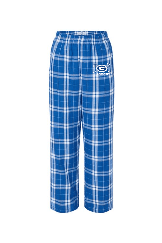 Georgetown Lacrosse Youth Flannel Pants Signature Lacrosse