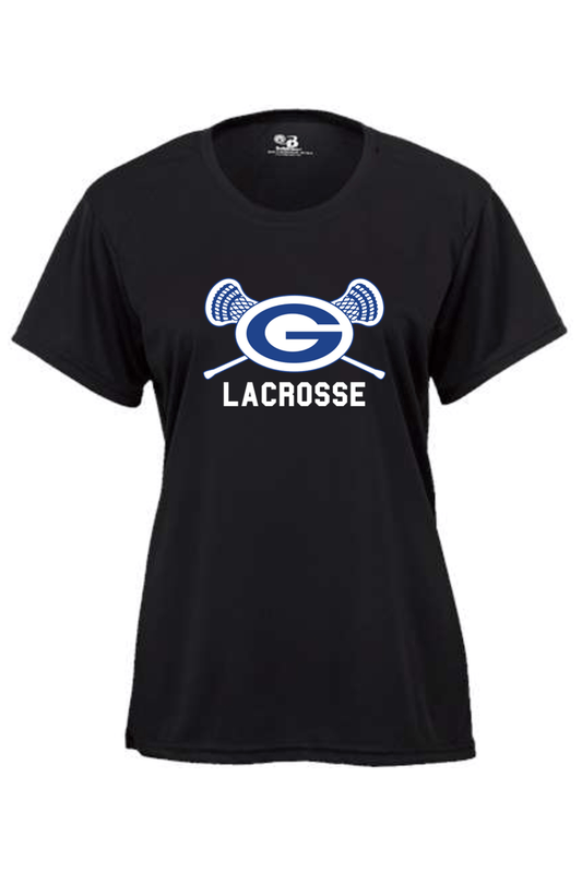 Georgetown Lacrosse Youth Girl's Athletic T-Shirt Signature Lacrosse