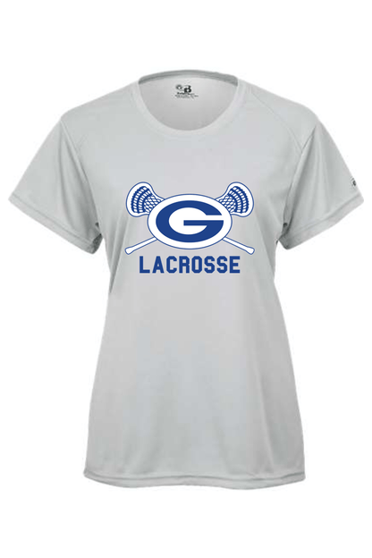 Georgetown Lacrosse Youth Girl's Athletic T-Shirt Signature Lacrosse
