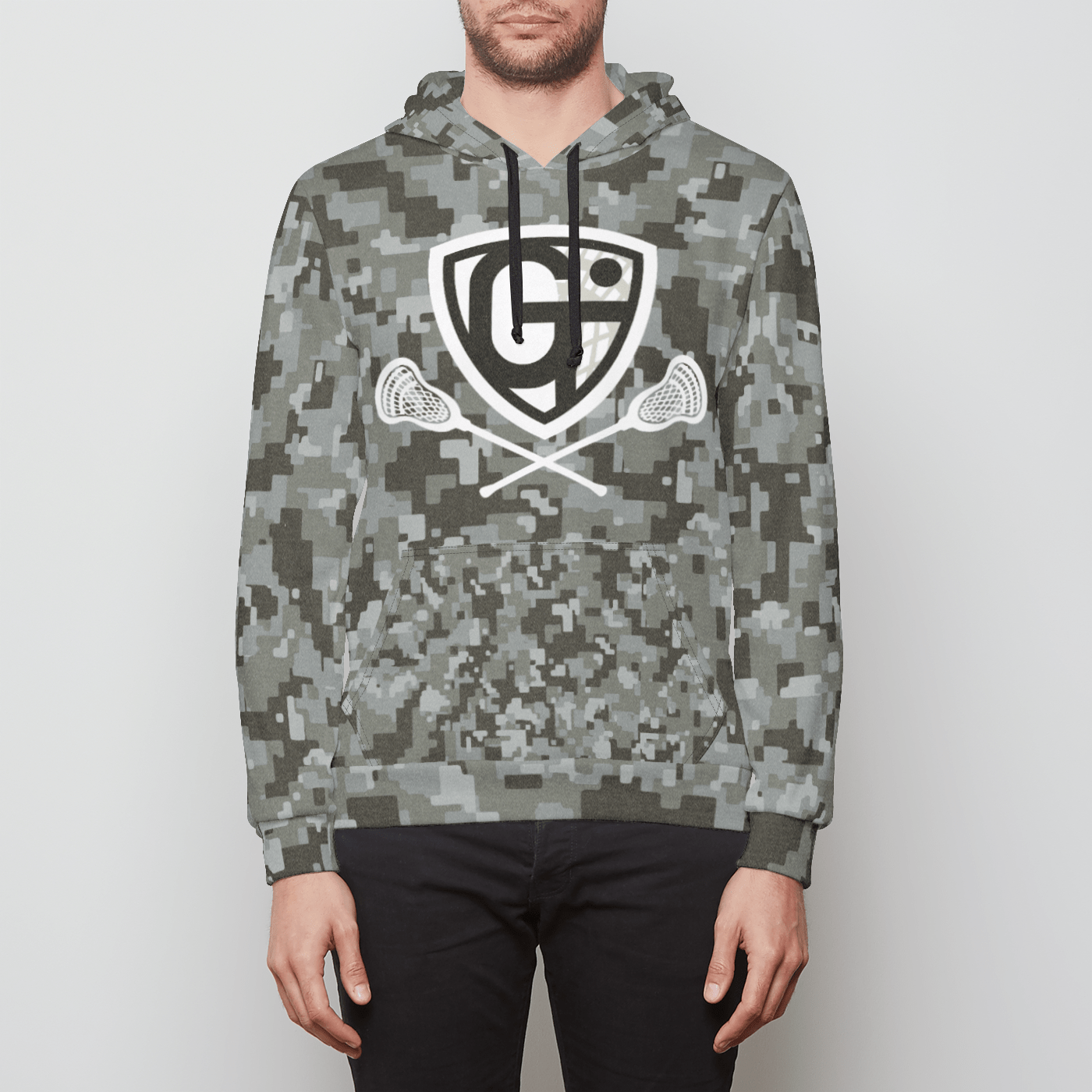 Georgetown-Triton Lacrosse Lifestyle Hoodie Signature Lacrosse