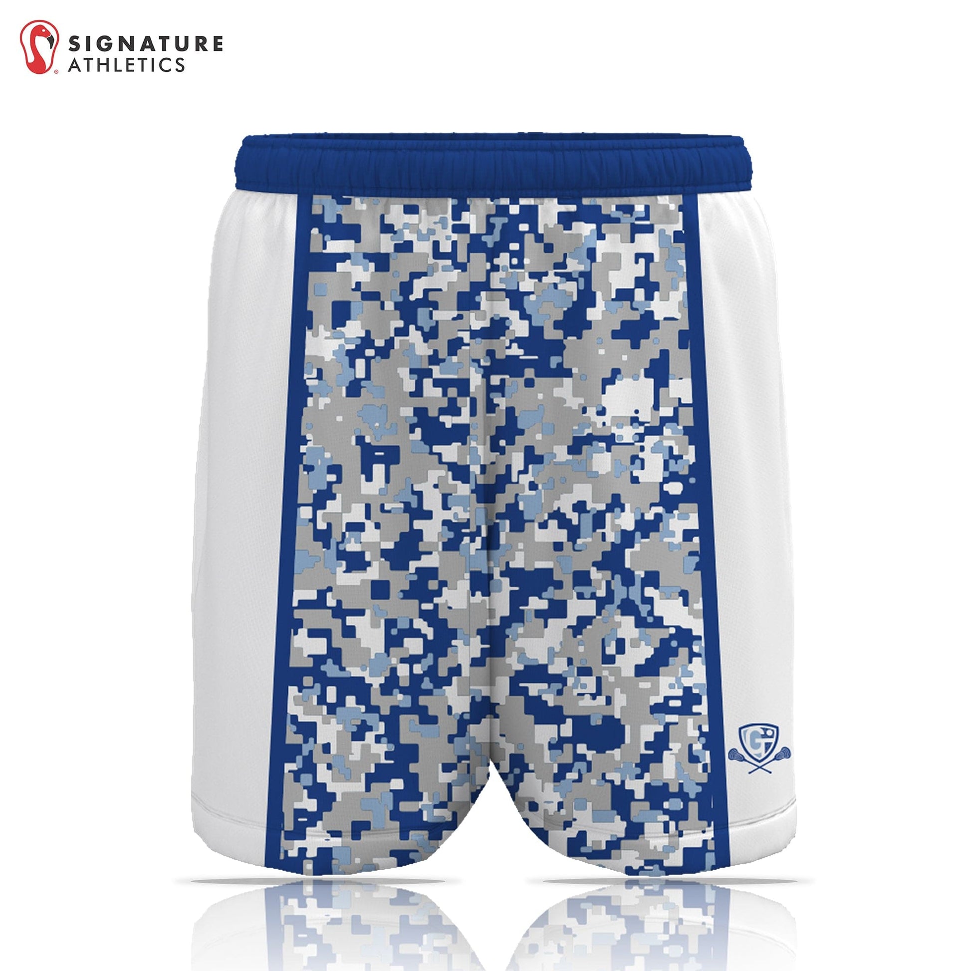 Georgetown Triton Lacrosse Men's Player Game Shorts: 1-2 Signature Lacrosse