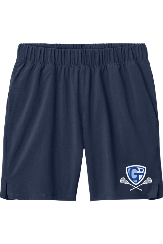 Georgetown-Triton YL Adult Athletic Men's Shorts Signature Lacrosse