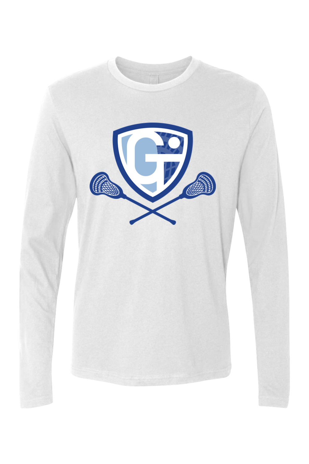 Georgetown-Triton YL Adult Long Sleeve T-Shirt Signature Lacrosse