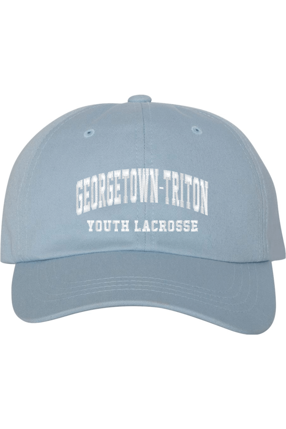 Georgetown-Triton YL Embroidered Dad Hat Signature Lacrosse