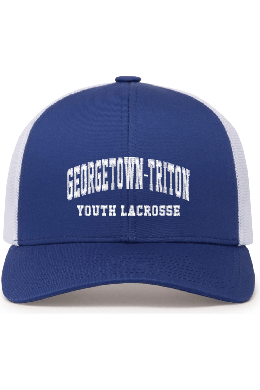 Georgetown-Triton YL Embroidered Trucker Hat Signature Lacrosse