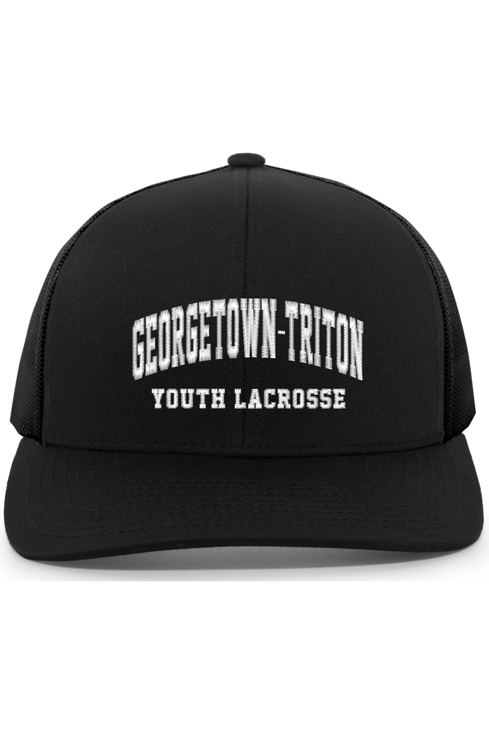 Georgetown-Triton YL Embroidered Trucker Hat Signature Lacrosse