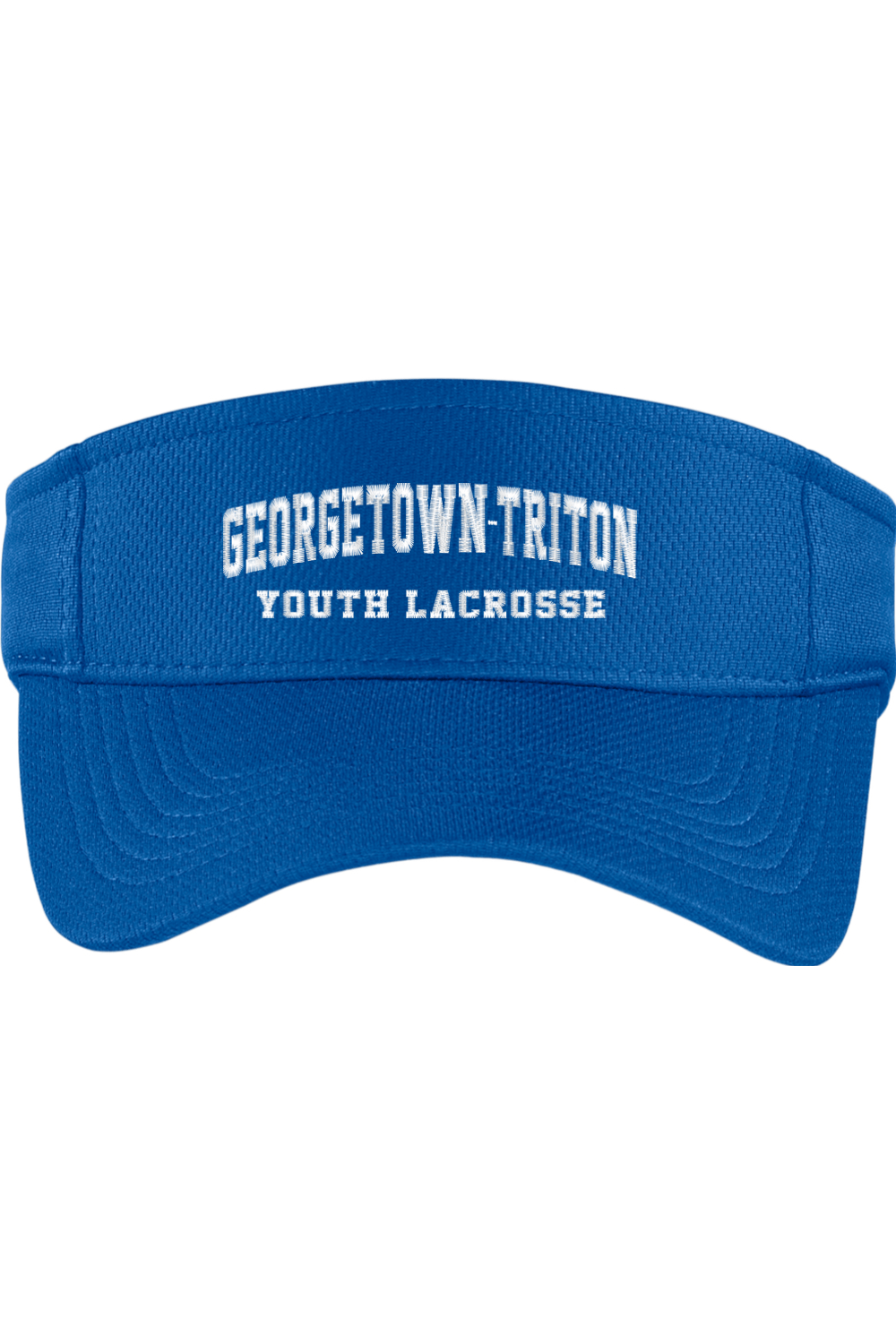 Georgetown-Triton YL Embroidered Visor Signature Lacrosse