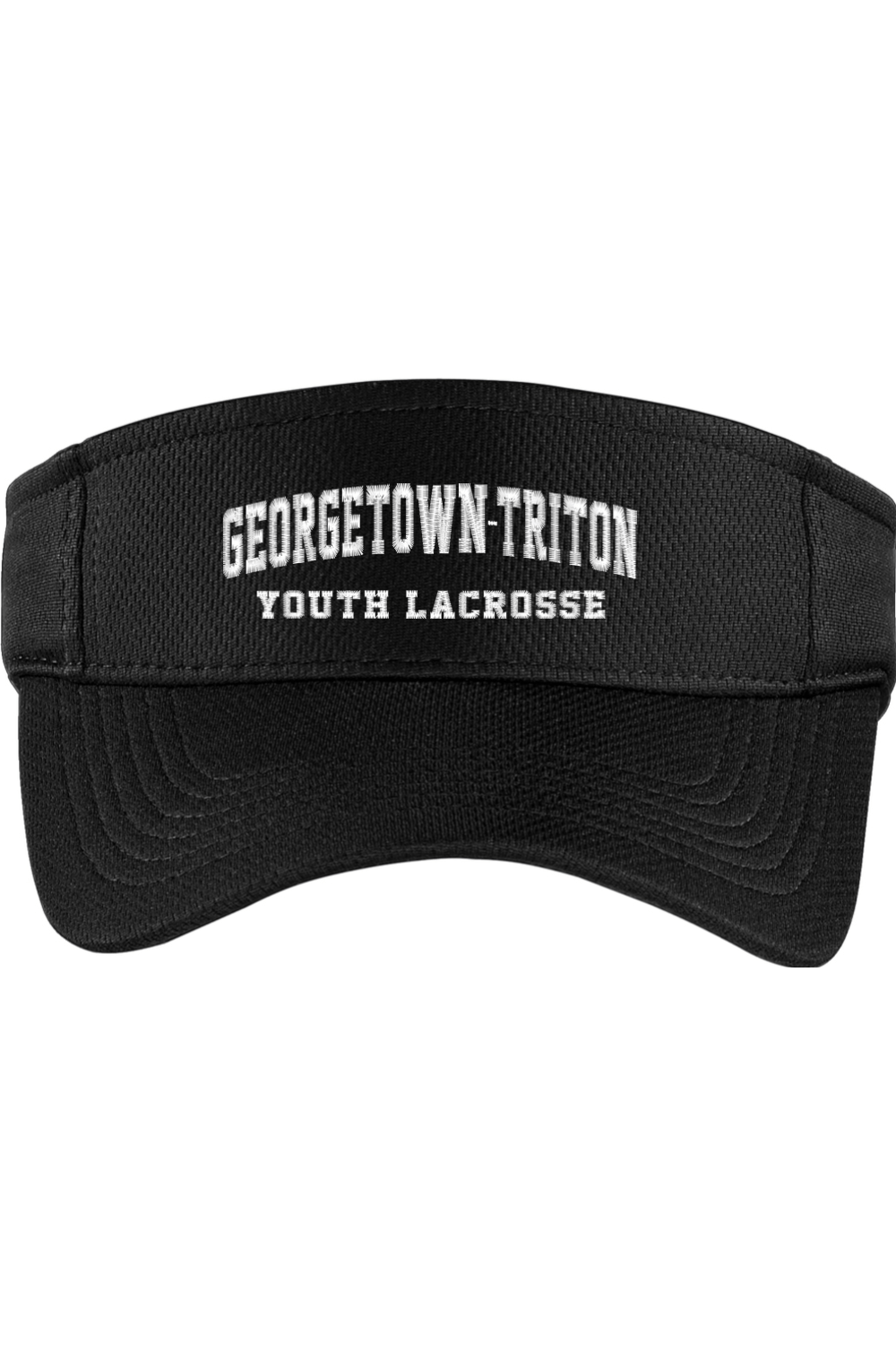 Georgetown-Triton YL Embroidered Visor Signature Lacrosse