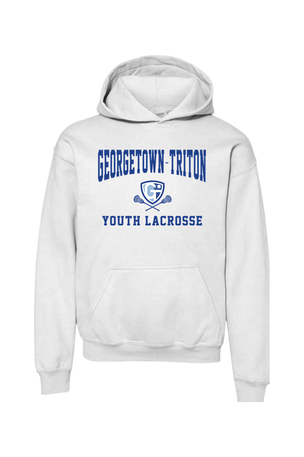 Georgetown-Triton YL Youth Hoodie Signature Lacrosse