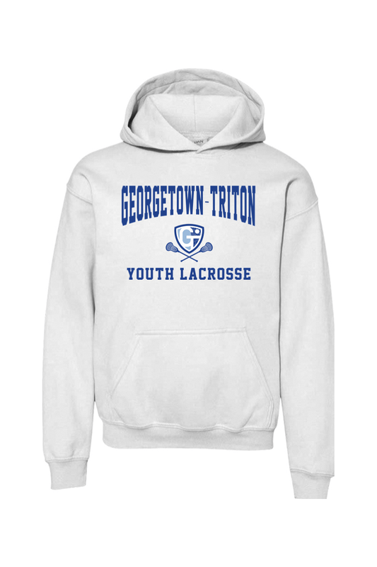 Georgetown-Triton YL Youth Hoodie Signature Lacrosse