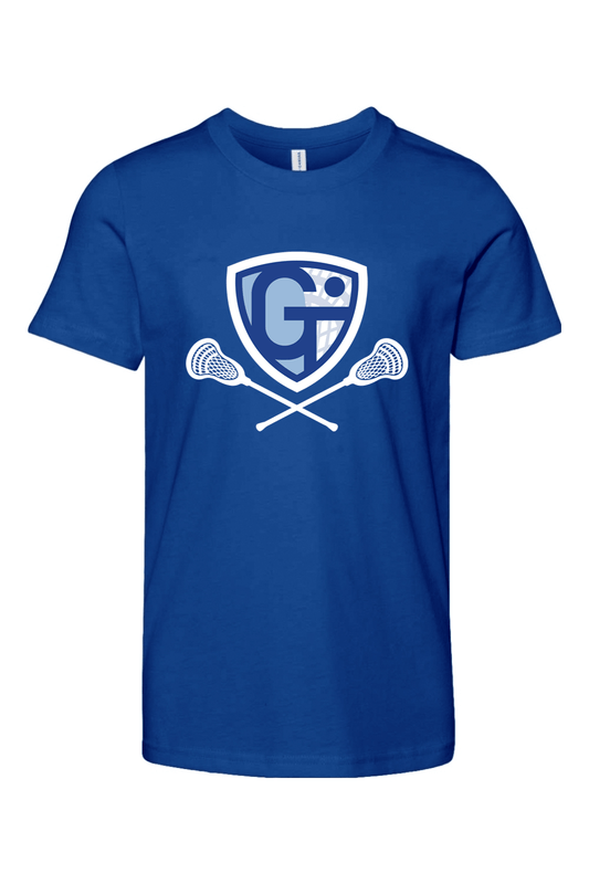 Georgetown-Triton YL Youth Lifestyle T-Shirt Signature Lacrosse