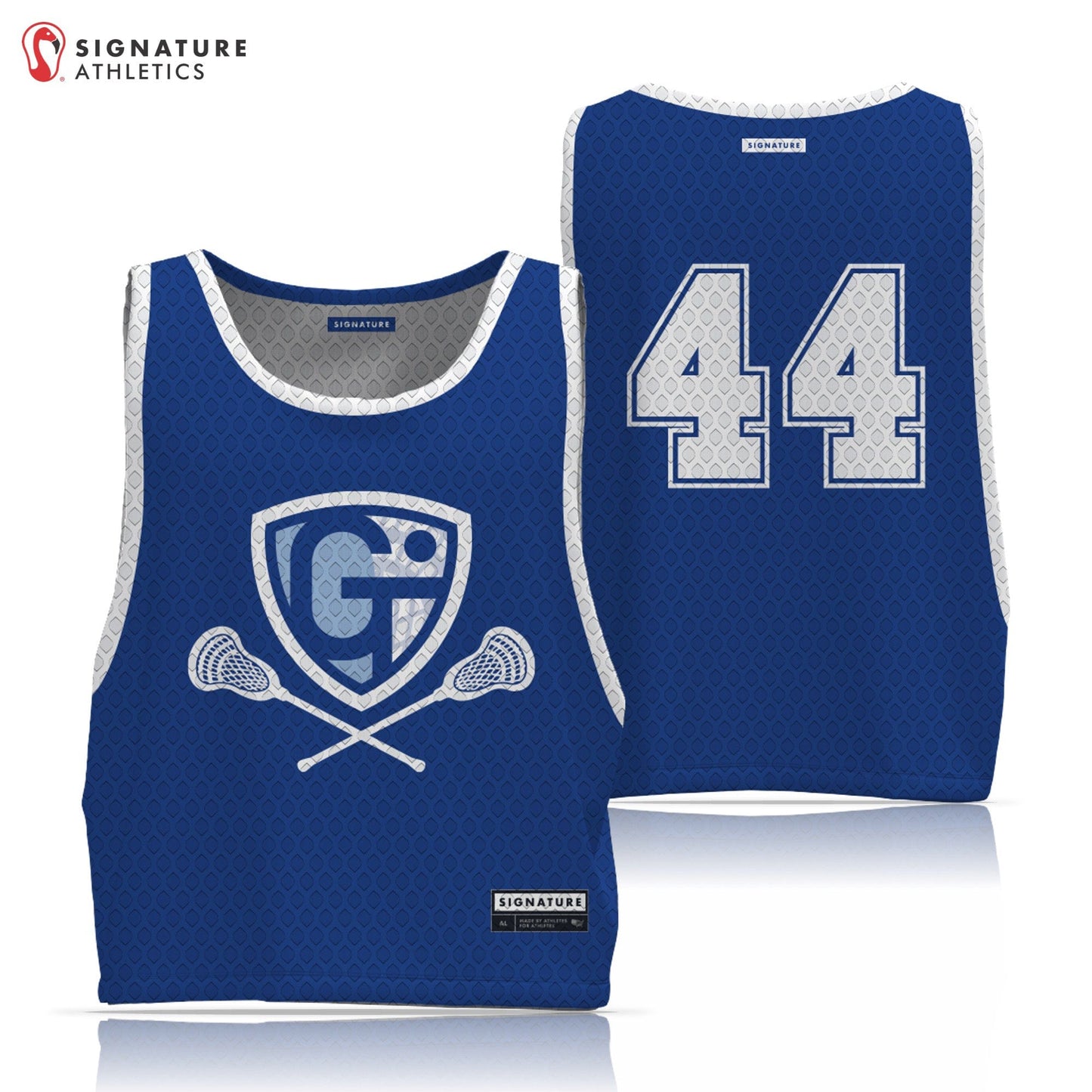 Georgetown-Triton Youth Lacrosse Men's 4 Piece Player Game Package Signature Lacrosse