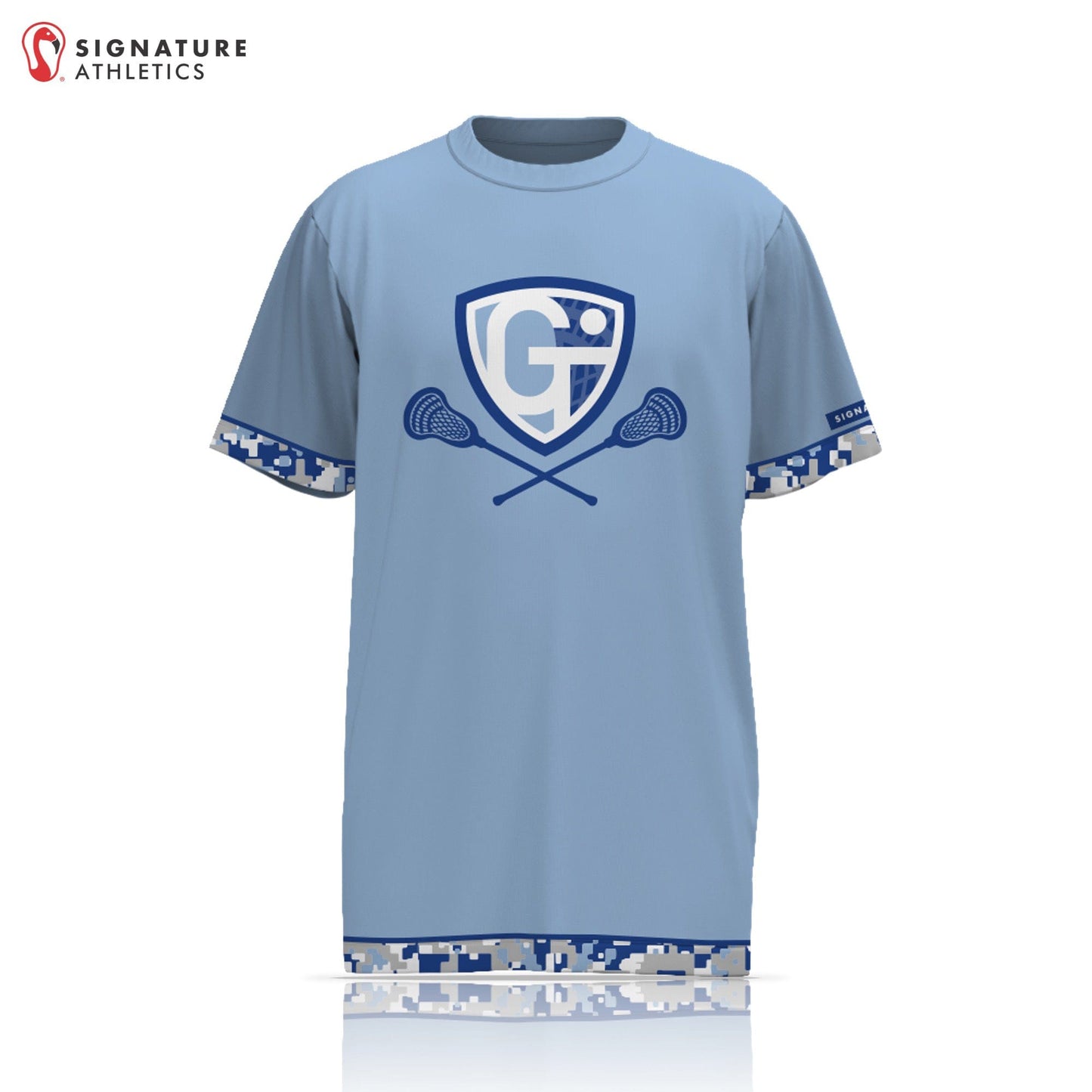 Georgetown-Triton Youth Lacrosse Men's 4 Piece Player Game Package Signature Lacrosse