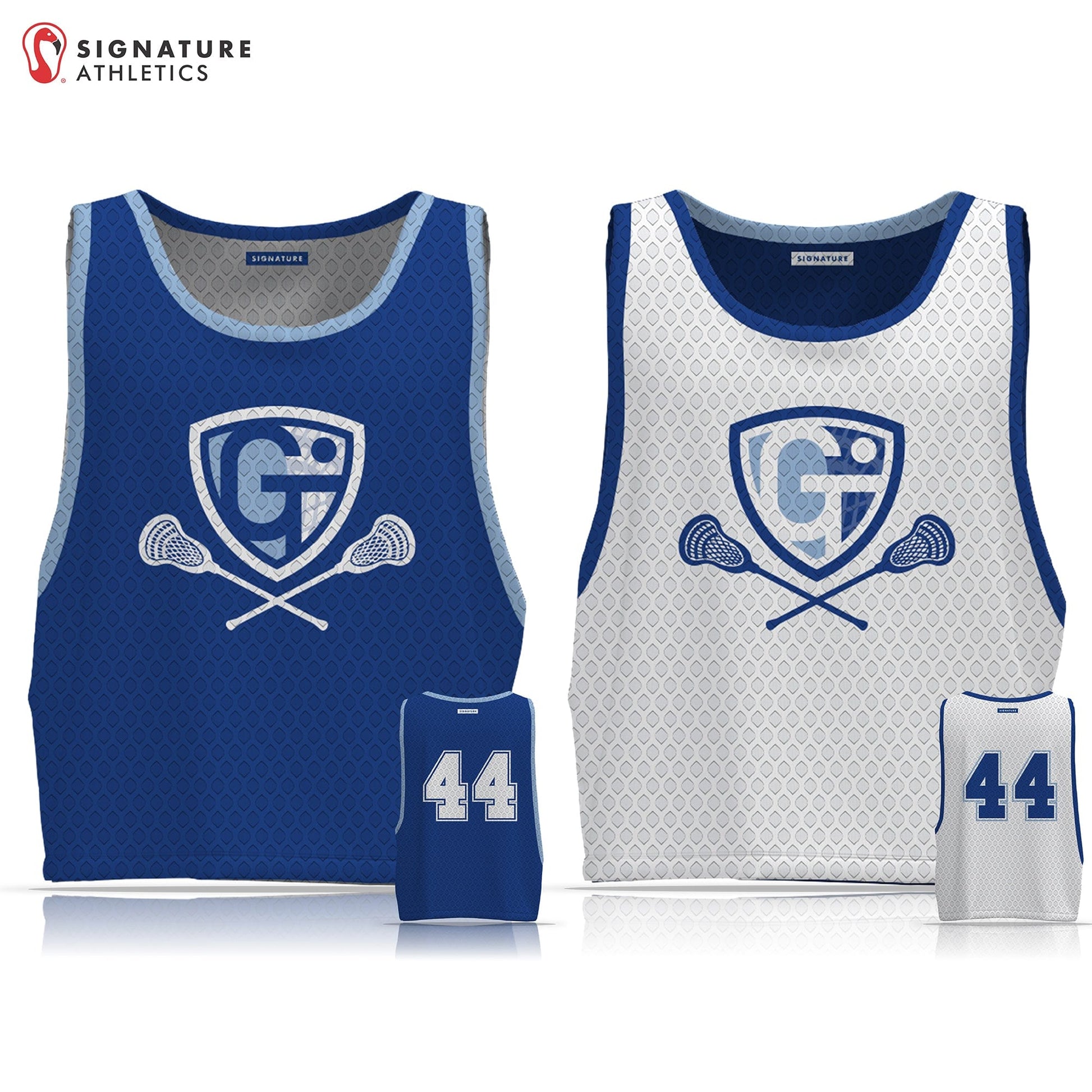 Georgetown-Triton Youth Lacrosse Men's Practice Pinnie: 7-8 Signature Lacrosse