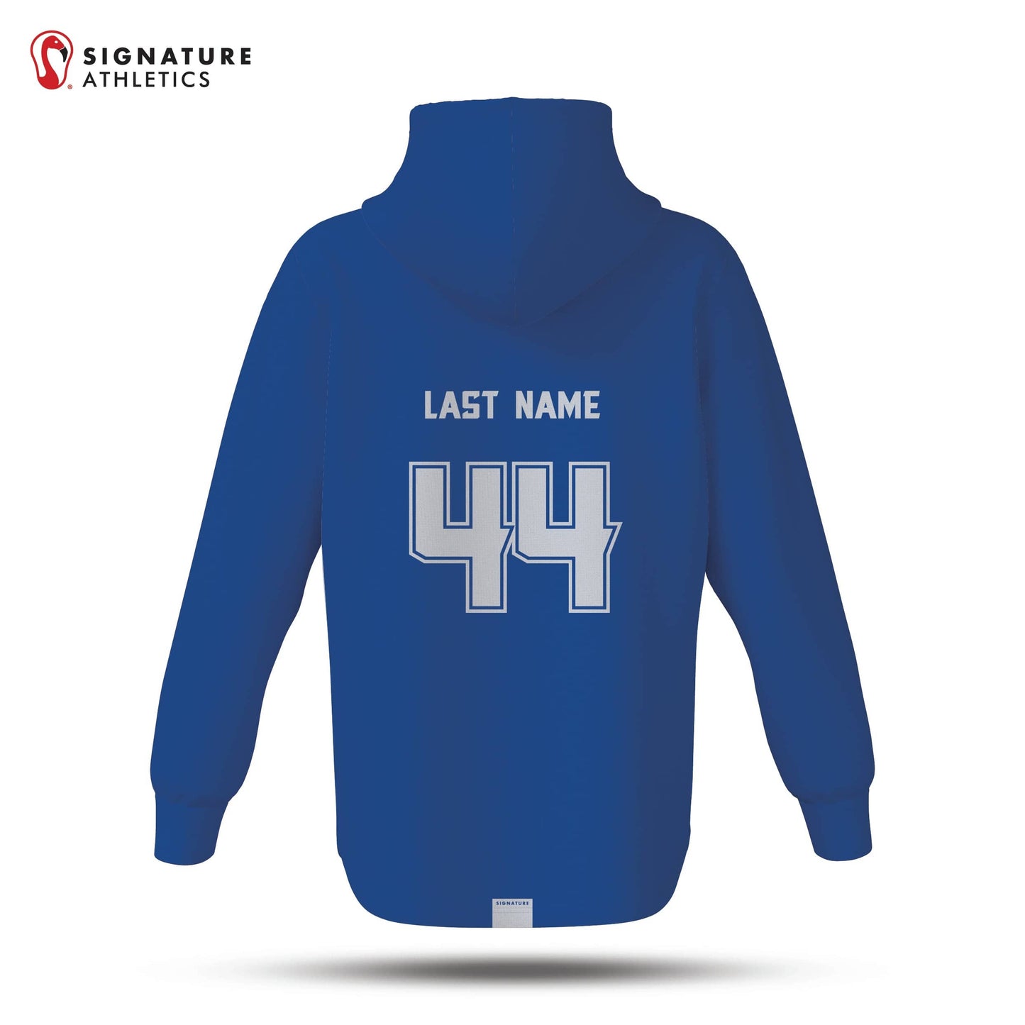 Georgetown Triton Youth Lacrosse Men's Pro Dye Sub Scuba Hoodie Signature Lacrosse