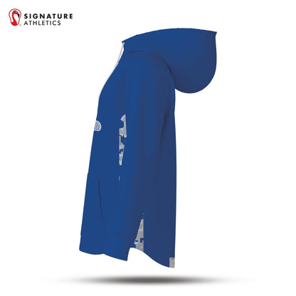 Georgetown Triton Youth Lacrosse Men's Pro Dye Sub Scuba Hoodie Signature Lacrosse