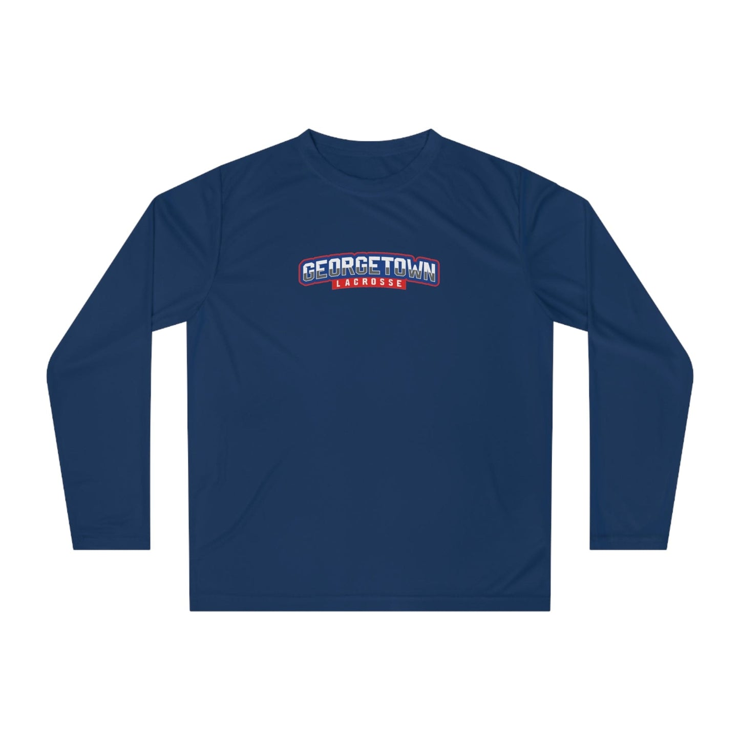 Georgetown YLC Adult Athletic Long Sleeve Signature Lacrosse