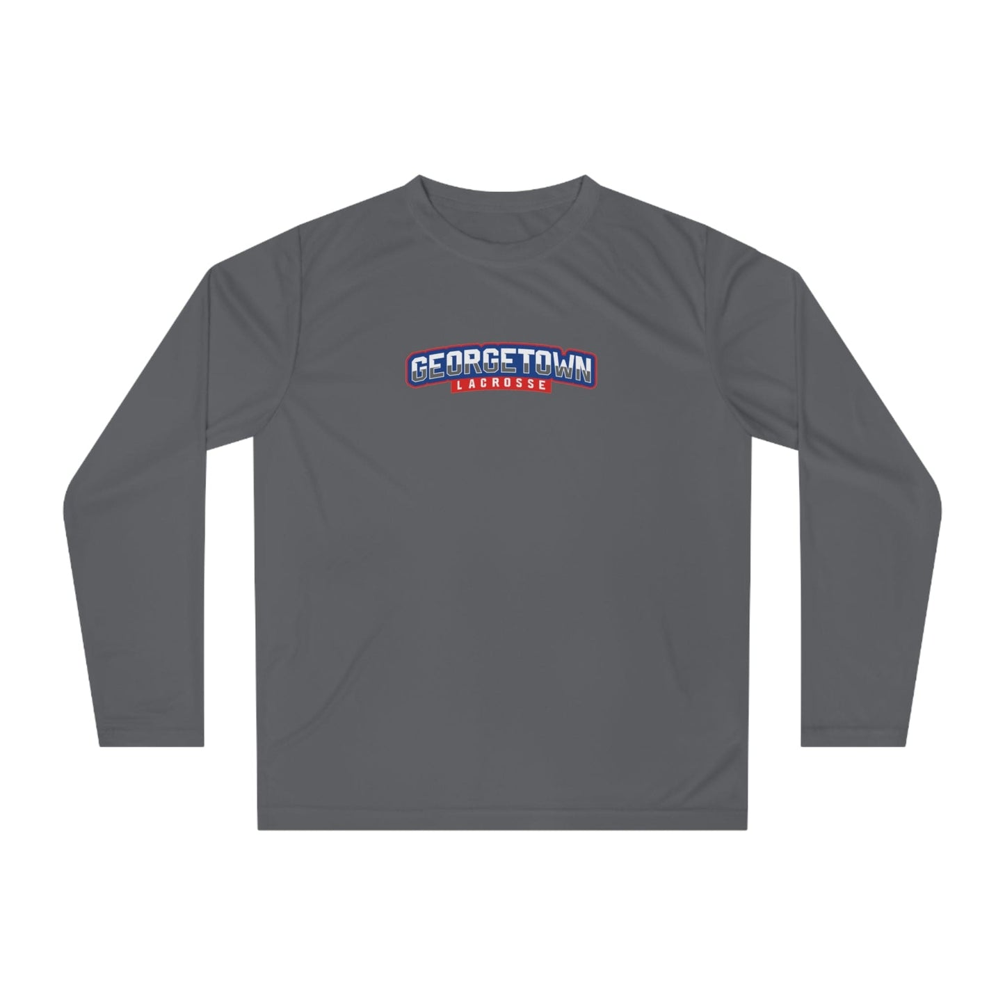 Georgetown YLC Adult Athletic Long Sleeve Signature Lacrosse