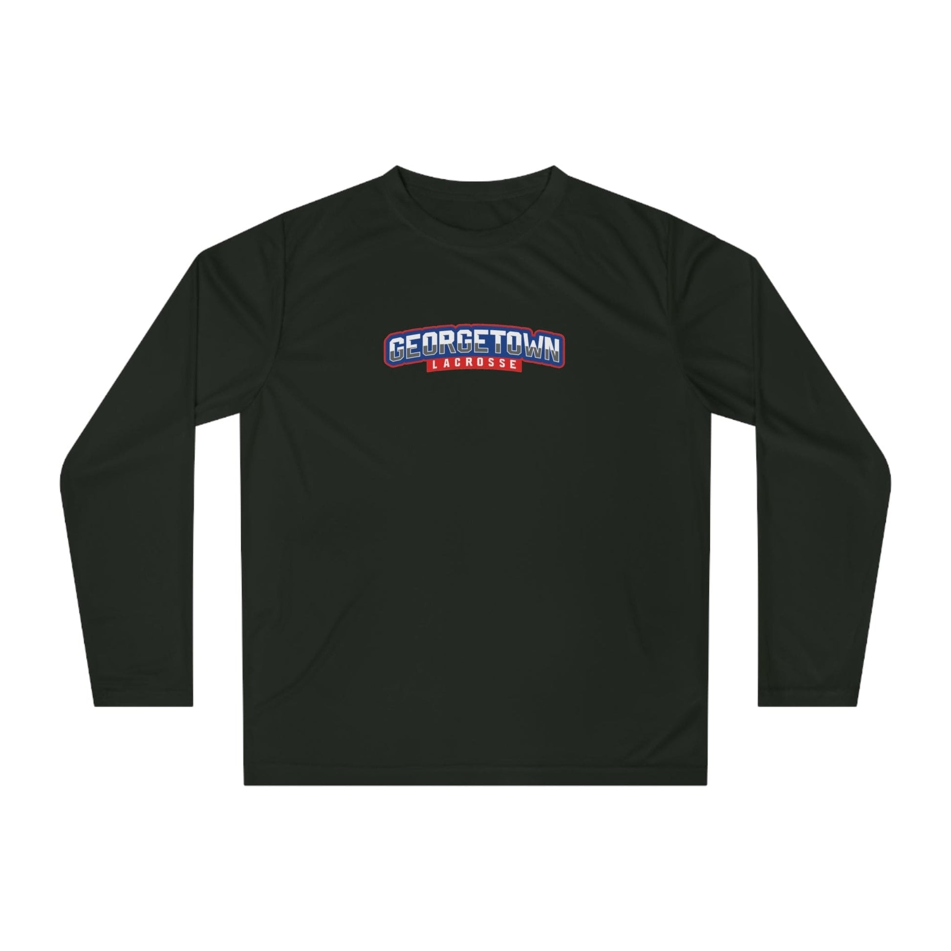 Georgetown YLC Adult Athletic Long Sleeve Signature Lacrosse