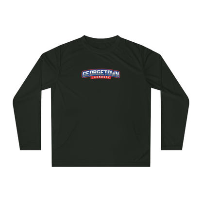 Georgetown YLC Adult Athletic Long Sleeve Signature Lacrosse