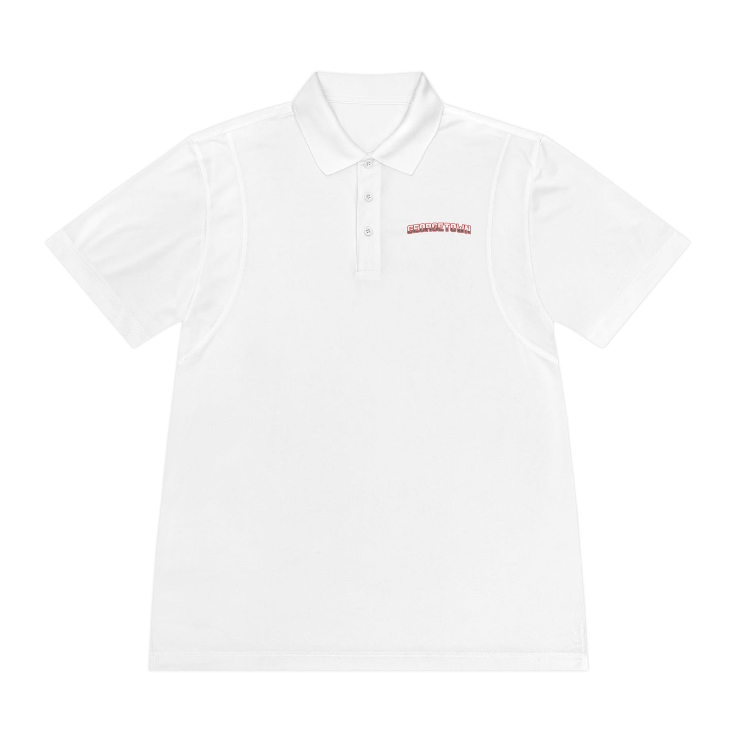 Georgetown YLC Adult Athletic Polo Signature Lacrosse