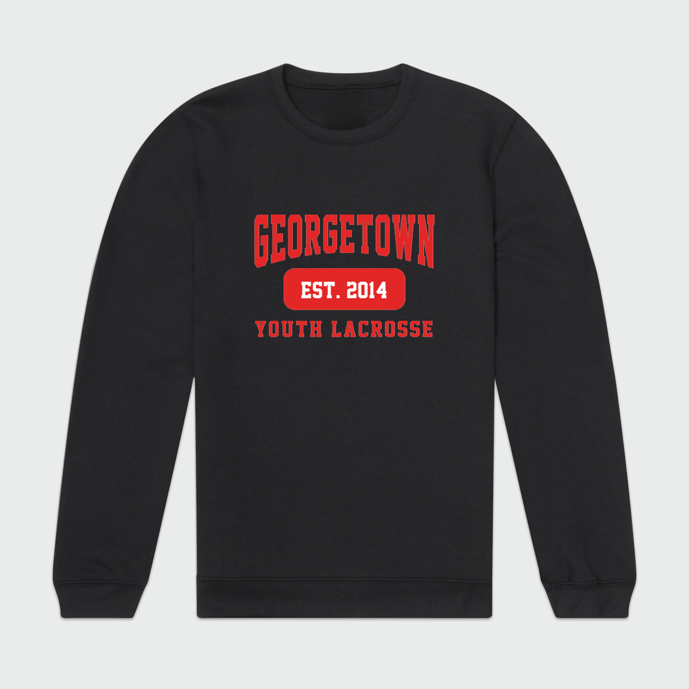 Georgetown YLC Adult Premium Sweatshirt Signature Lacrosse