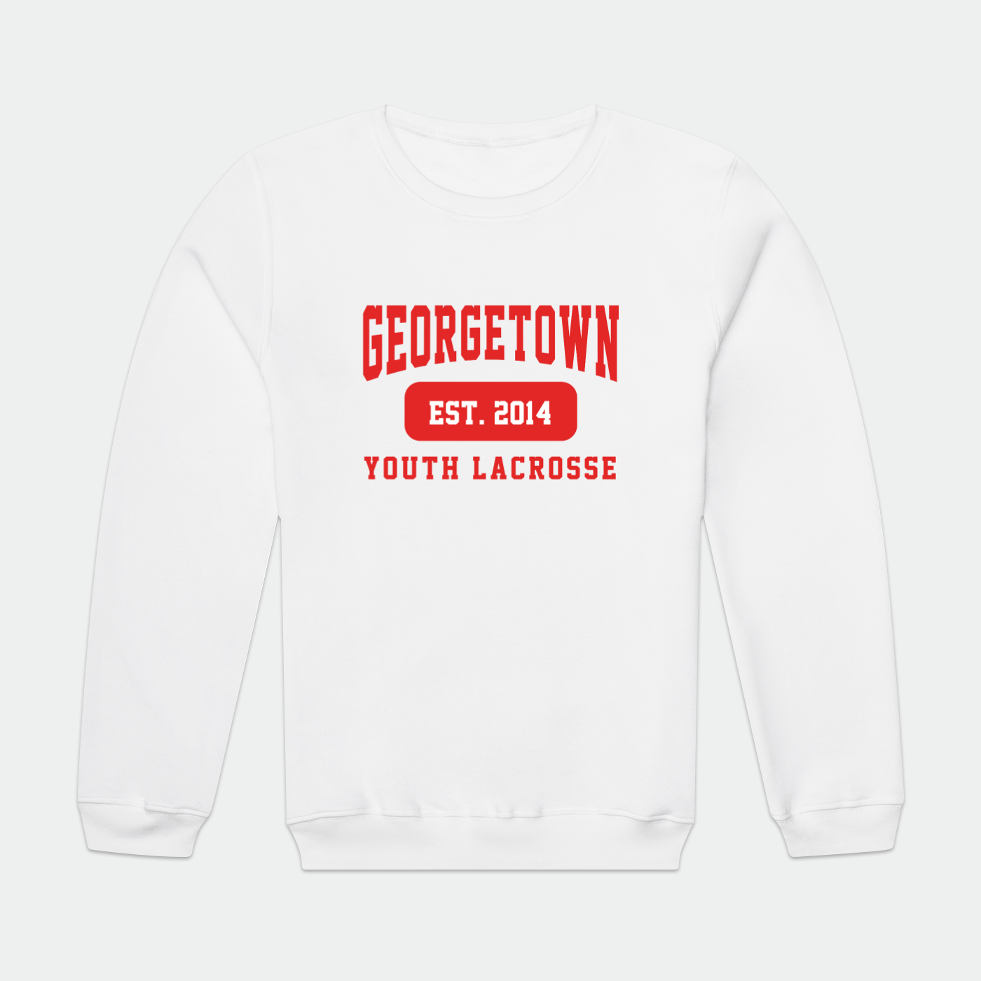 Georgetown YLC Adult Premium Sweatshirt Signature Lacrosse