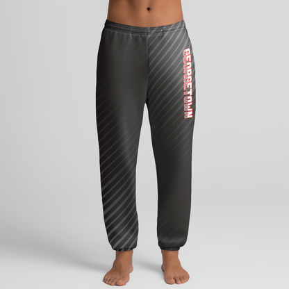 Georgetown YLC Adult Sublimated Sweatpants Signature Lacrosse