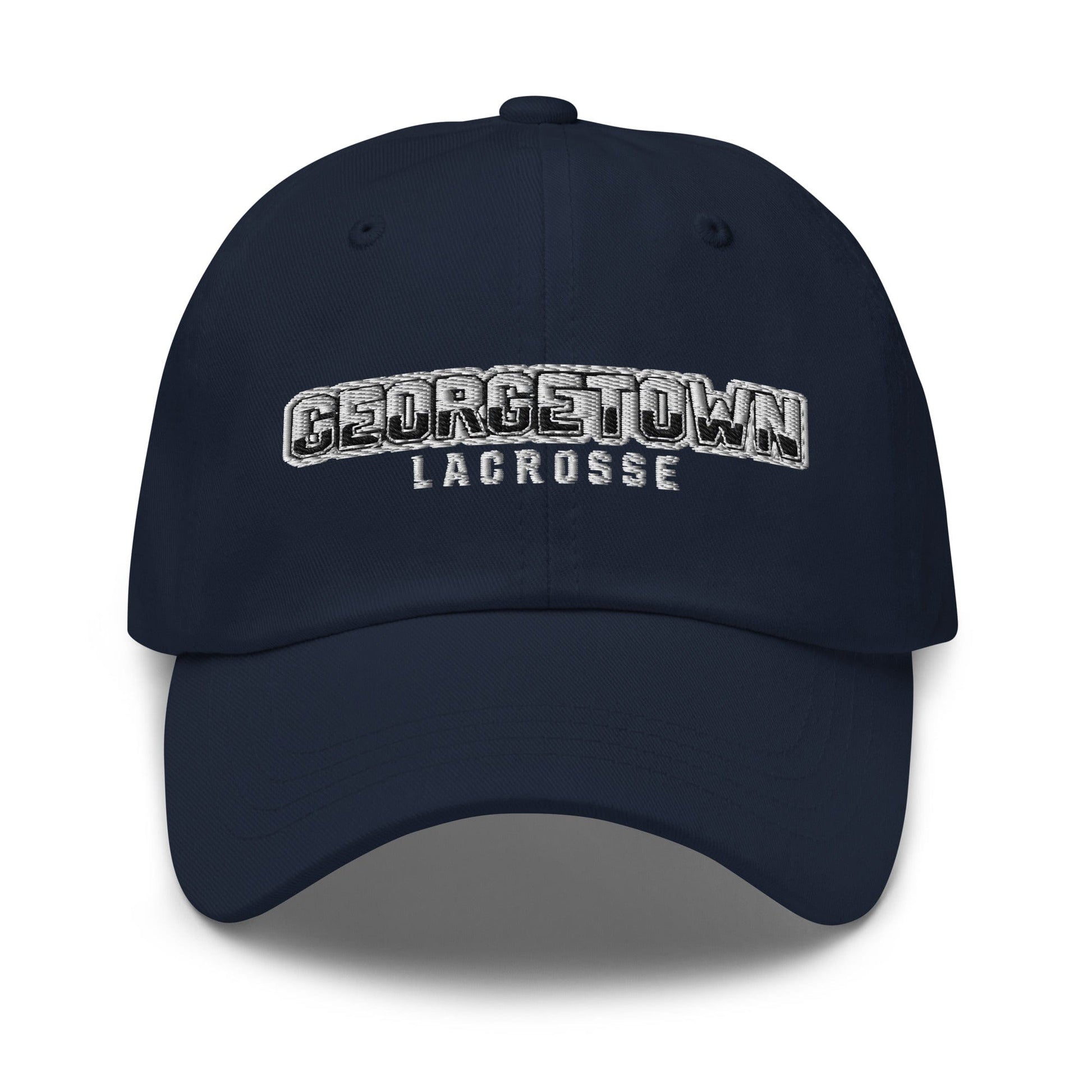 Georgetown YLC Dad Hat Signature Lacrosse