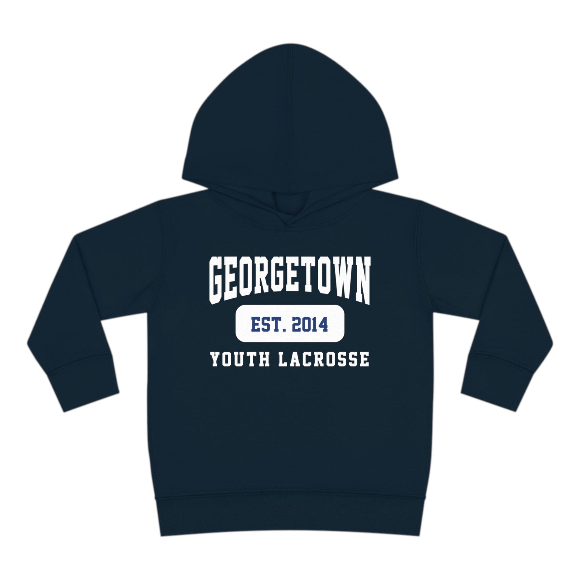 Georgetown YLC Toddler Pullover Hoodie Signature Lacrosse