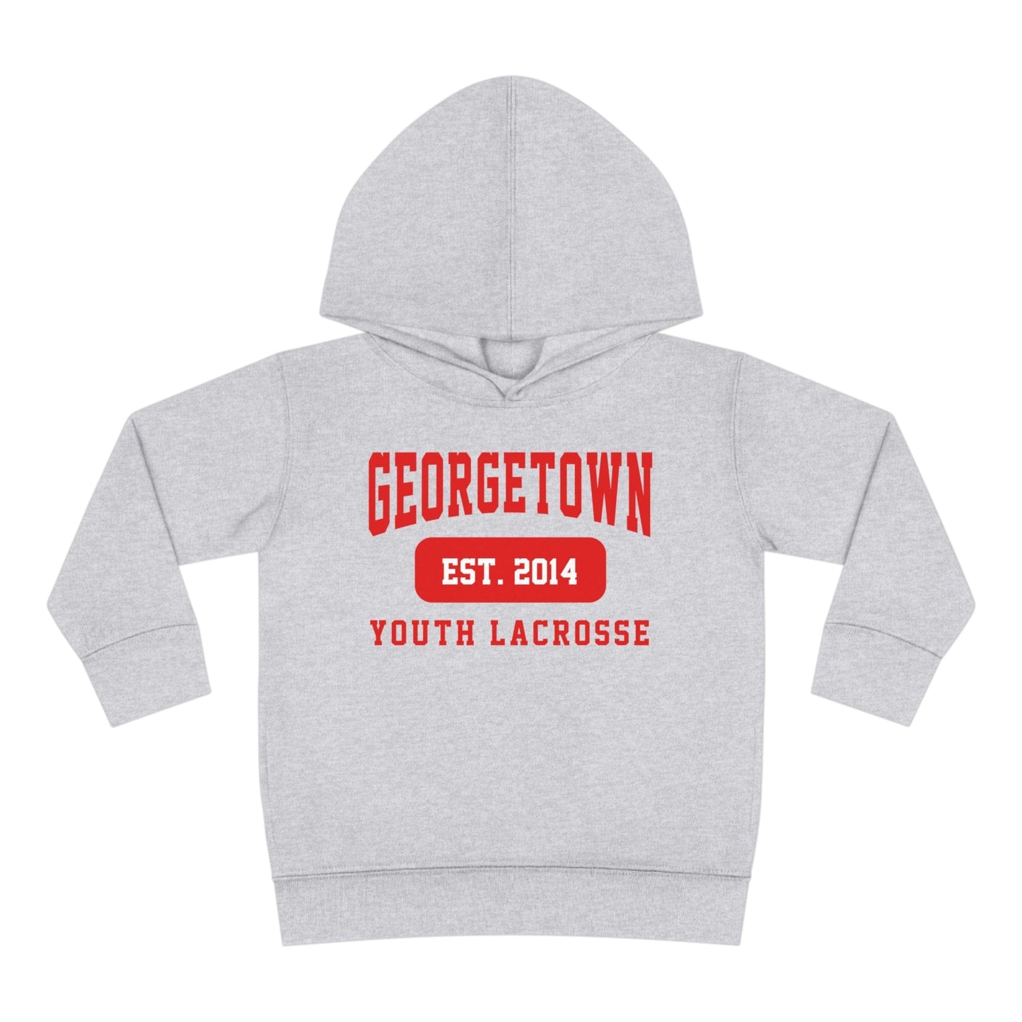 Georgetown YLC Toddler Pullover Hoodie Signature Lacrosse