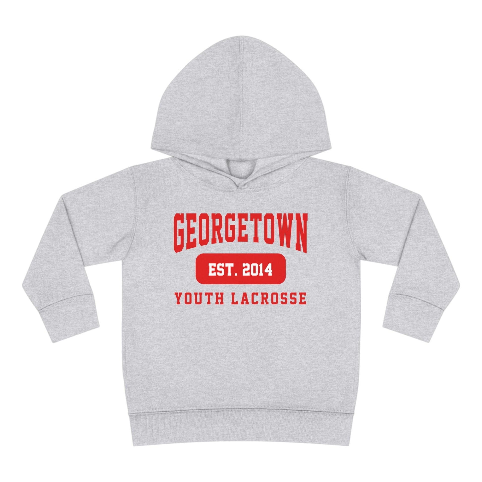 Georgetown YLC Toddler Pullover Hoodie Signature Lacrosse