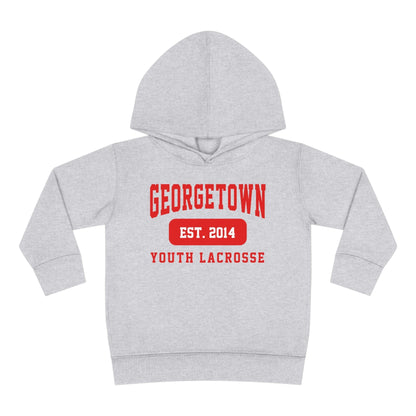 Georgetown YLC Toddler Pullover Hoodie Signature Lacrosse