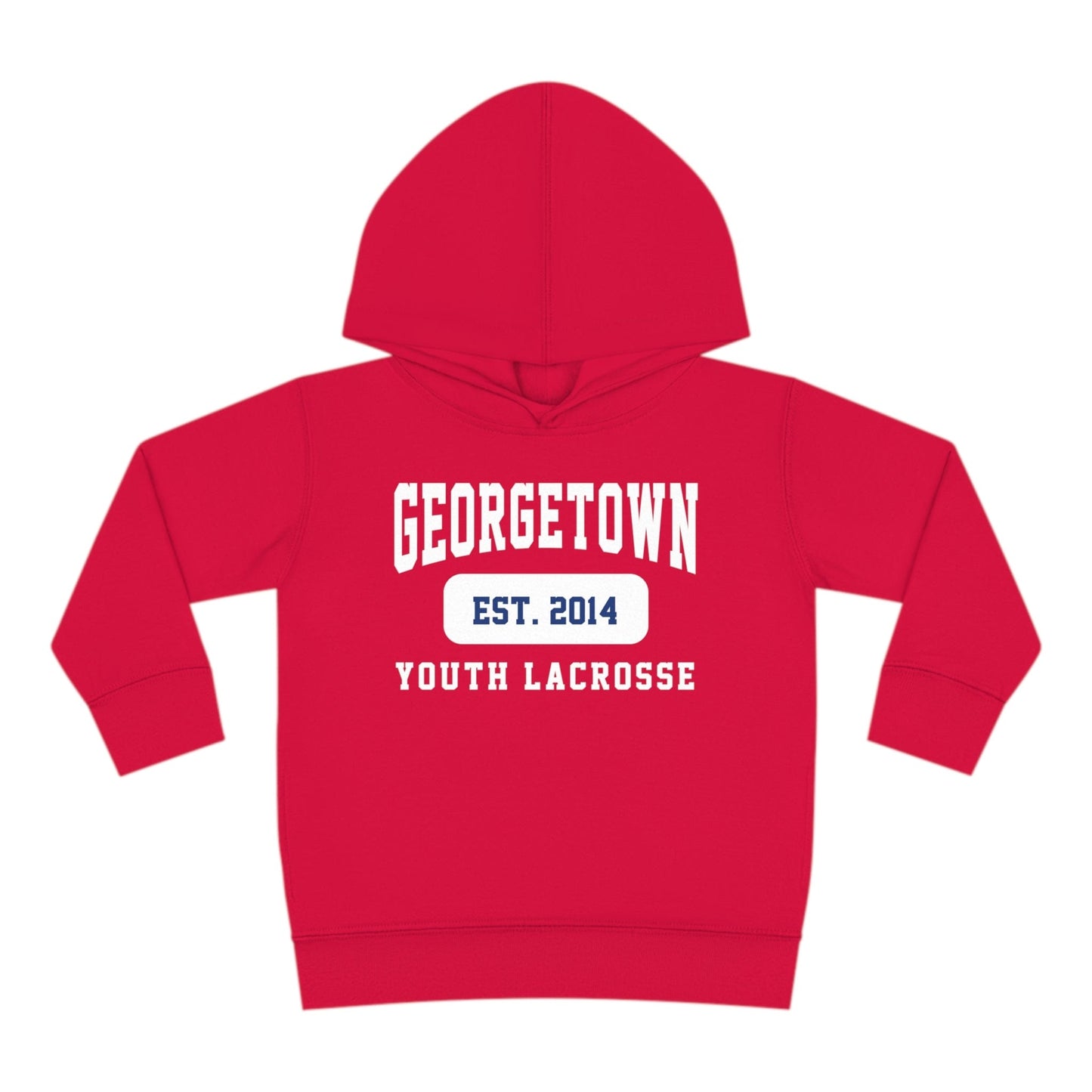 Georgetown YLC Toddler Pullover Hoodie Signature Lacrosse