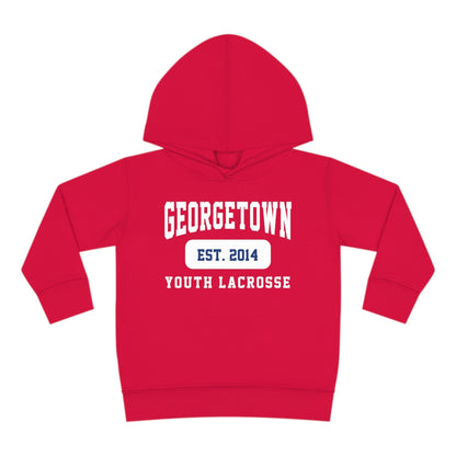 Georgetown YLC Toddler Pullover Hoodie Signature Lacrosse