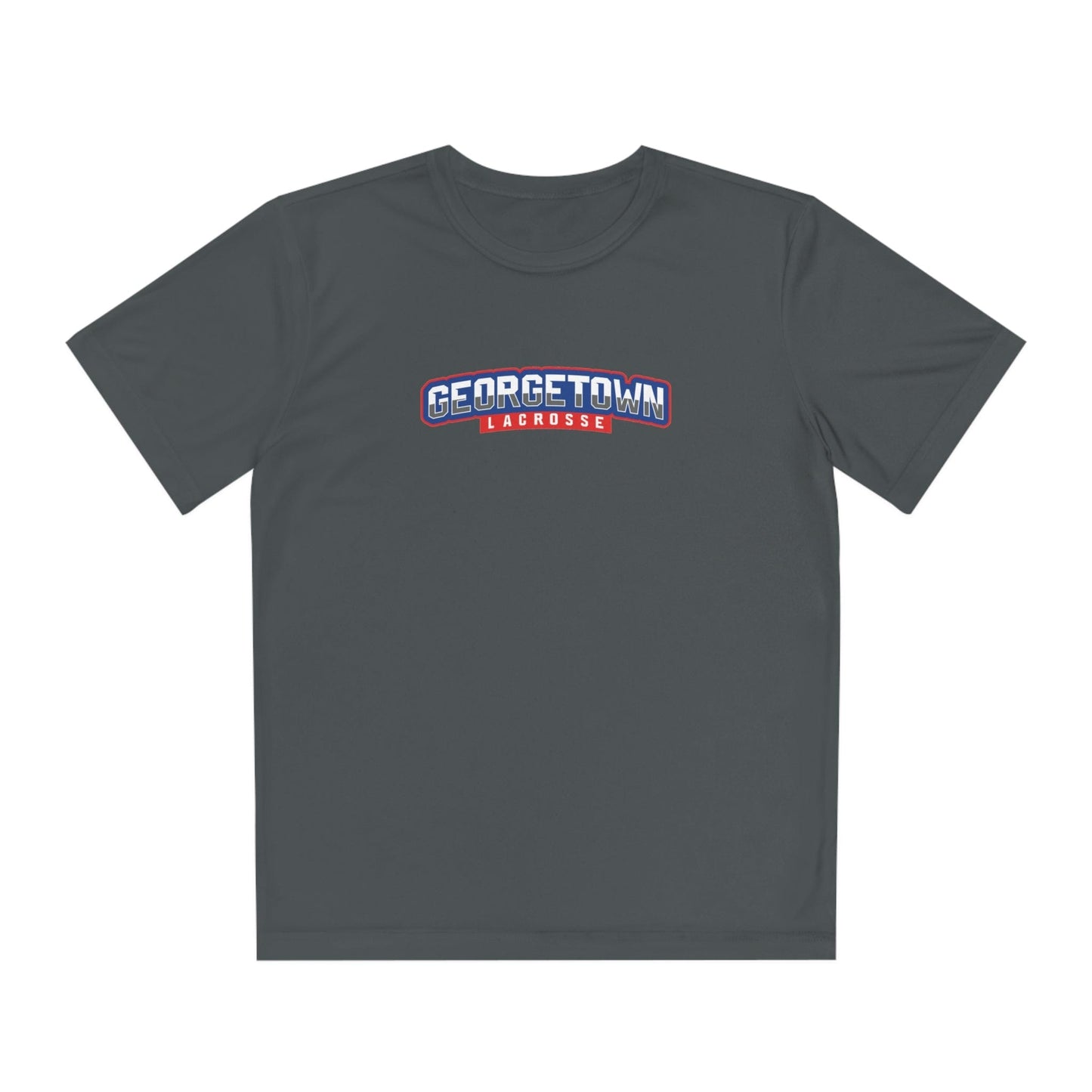 Georgetown YLC Youth Athletic T-Shirt Signature Lacrosse