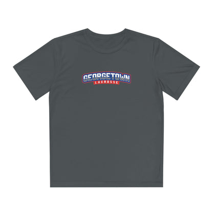 Georgetown YLC Youth Athletic T-Shirt Signature Lacrosse