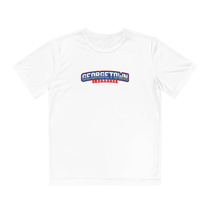 Georgetown YLC Youth Athletic T-Shirt Signature Lacrosse