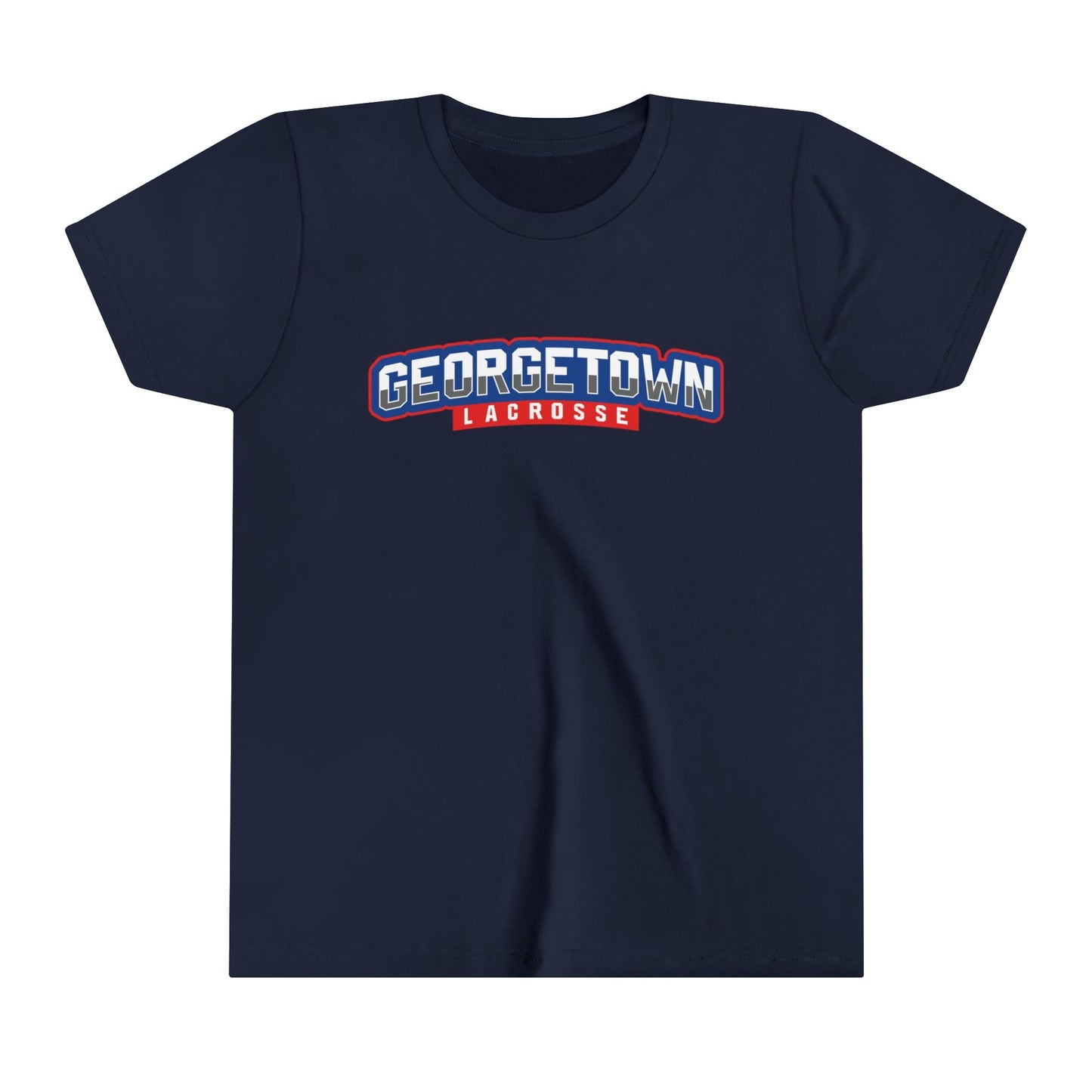 Georgetown YLC Youth Lifestyle T-Shirt Signature Lacrosse