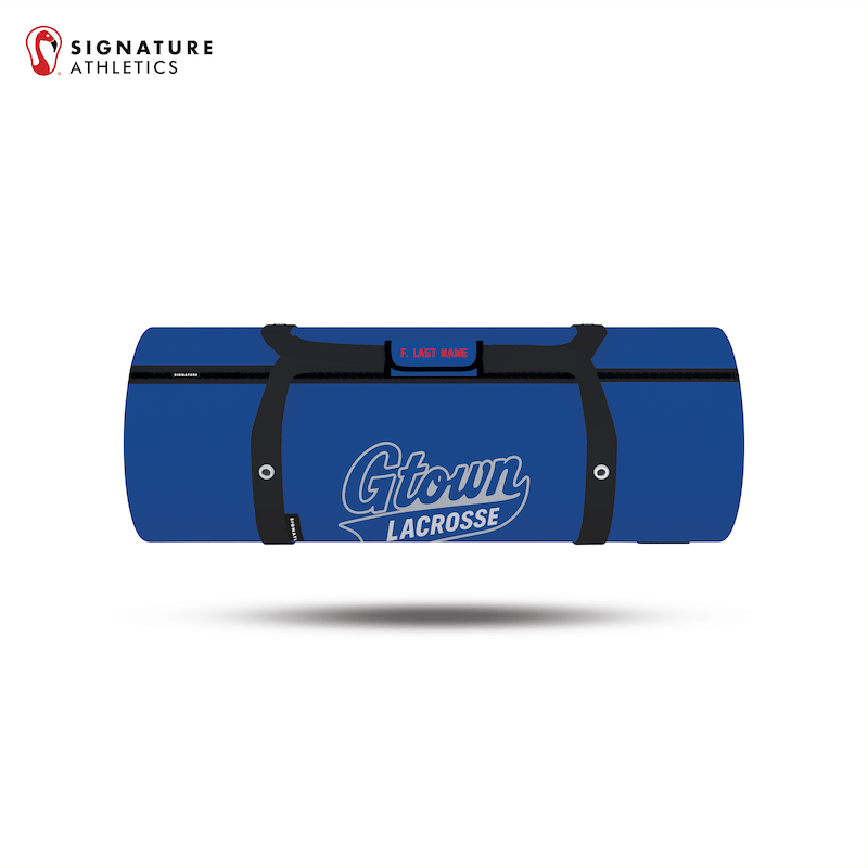 Georgetown Youth Lacrosse Customizable Large Equipment Duffel Bag Signature Lacrosse