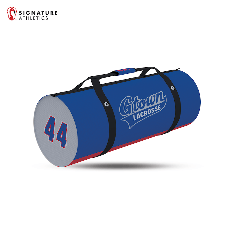 Georgetown Youth Lacrosse Customizable Large Equipment Duffel Bag Signature Lacrosse